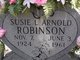  Susie L <I>Arnold</I> Robinson