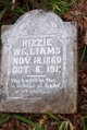  Millie Kisiah “Kizzie” <I>Sparks</I> Williams