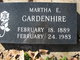  Martha Elizabeth “Lizzie” <I>Hale</I> Gardenhire