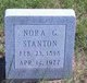  Nora Gertrude <I>Beymer</I> Stanton