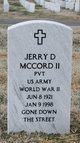 Pvt Jerry D. McCORD II Photo