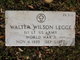  Walter Wilson Legge