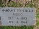  Margaret <I>Teffeteller</I> Pedigo
