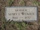  Mary Lucy <I>Moody</I> Weimer