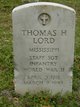 Thomas Hugh Lord
