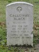 Pvt Calloway Black