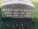  Maria <I>Smith</I> Bolles