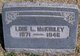  Lois Lorene <I>Welch</I> McKinley