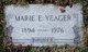  Marie E Yeager