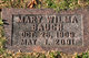  Mary Wilma Baugh
