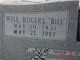 Will Rogers “Bill” Tims