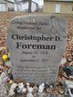  Christopher D Foreman
