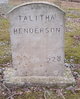  Talitha <I>Scroggins</I> Henderson