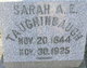  Sarah Elizabeth <I>Deardorff</I> Taughinbaugh