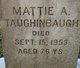  Martha C. “Mattie” <I>Alderson</I> Taughinbaugh