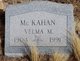  Velma M. <I>Long</I> McKahan