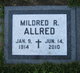  Mildred R Allred