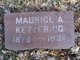  Maurice Albert Kettering