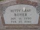  Betty Jean <I>Gray</I> Boyer