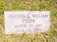 Dr Frederick William “Fred” Tyson Jr.