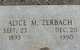  Alice B. <I>Markley</I> Zerbach