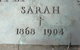  Sarah Elizabeth <I>Packenham</I> Adam