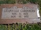  Granville Carothers