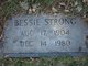  Elizabeth “Bessie” <I>Perkins</I> Strong