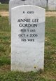  Annie Lee Gordon