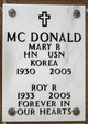  Mary B. McDonald