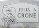  Julia A Crone