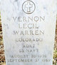  Vernon Lecil Warren
