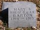  Mary Susan Barton