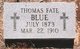  Thomas Fate “Tom” Blue