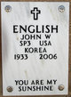  John William “Jack” English