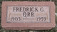  Frederick Guy Orr