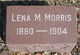  Lena M. Morris