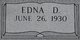  Edna Dean <I>Hollon</I> Martin