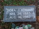  Dora <I>Jamison</I> Adkins