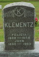  Felicia <I>Moskiewitz</I> Klementz