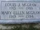  Mary Ellen “Helen” <I>Culligan</I> McGraw