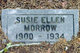  Susie Ellen <I>Babb</I> Morrow