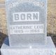 Katherine Leis Born