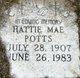  Hattie Mae <I>Powers</I> Potts