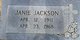  Janie Jackson