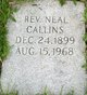 Rev Neal Callins
