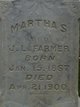  Martha S “Mattie” <I>Burns</I> Farmer
