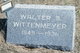  Walter S. Wittenmeyer