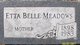  Etta Belle <I>Hughey</I> Meadows