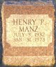  Henry Philip Manz